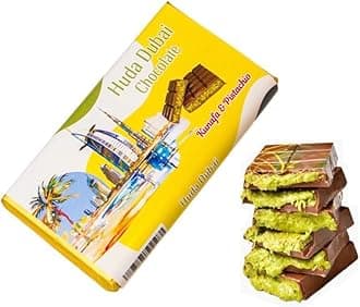 Dubai Chocolate Kunafa Pistachio Milk Chocolate 170 gram Freshly Made With Real Kunafa