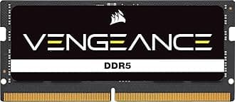 CORSAIR Vengeance SODIMM DDR5 RAM 24GB (1x24GB) 5200MHz CL44 Intel XMP iCUE Compatible Computer Memory - Black (CMSX24GX5M1A5200C44)