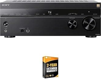 STR-AN1000 7.2 Channel Home Theater 8K A/V Receiver Bundle with 26 Month CPS Extended Protection Pack