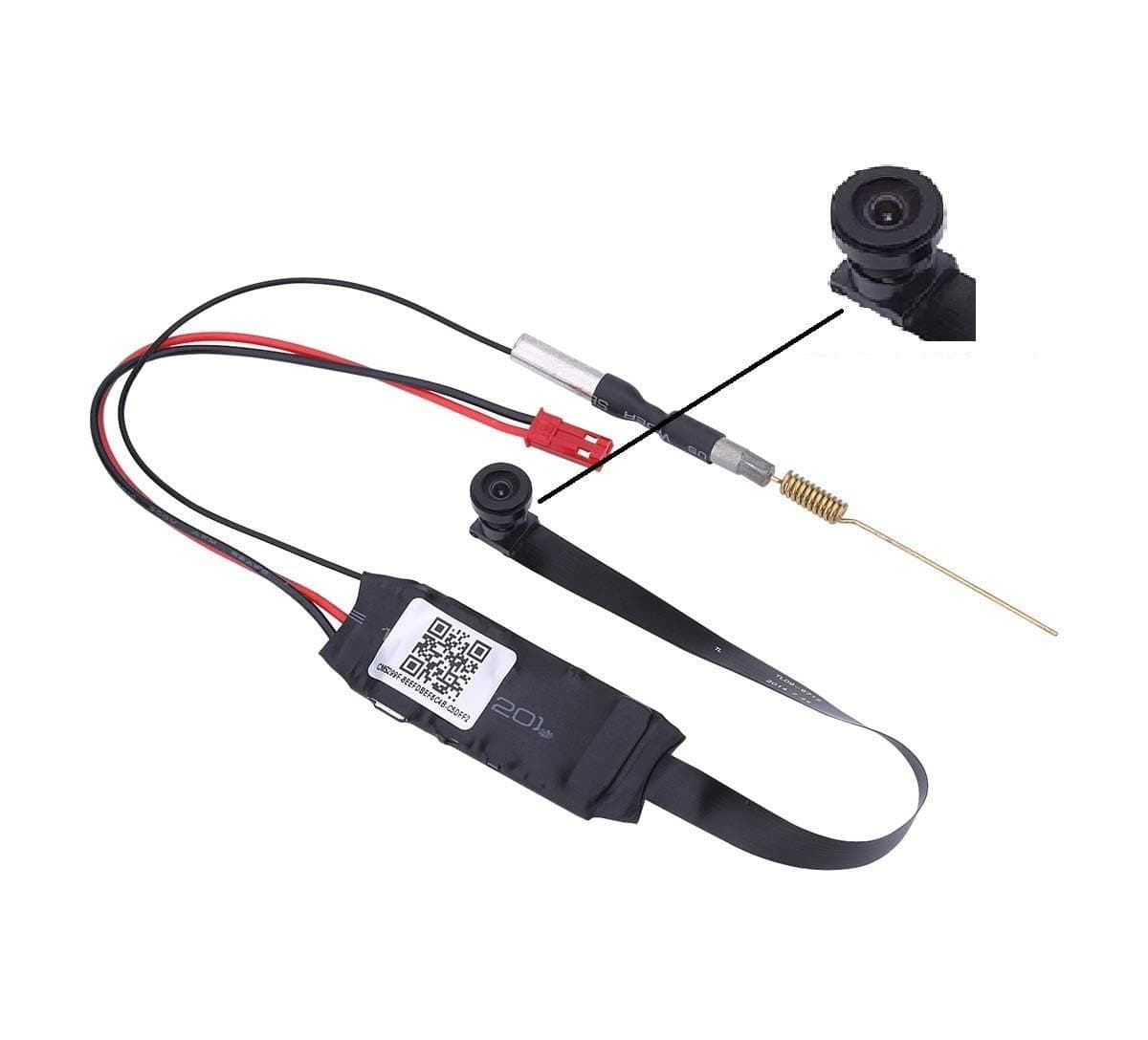 smars 4K WiFi Wide Angle Flexible Camera Micro Size Ribbon Camera Support Upto 128GB SD Card