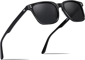 Retro Square Mens Sunglasses Polarised Eyewear 100% UV Protection for Driving Travel