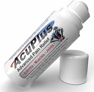 Pain Relief Roll On - Topical Anti Inflammatory to Soothe Muscles & Joints - Arthritis Pain Reliever, Bursitis, Tendonitis Cream - TSA Compliant, Convenient Roll On - 3 fl. oz. (Pack of 1)