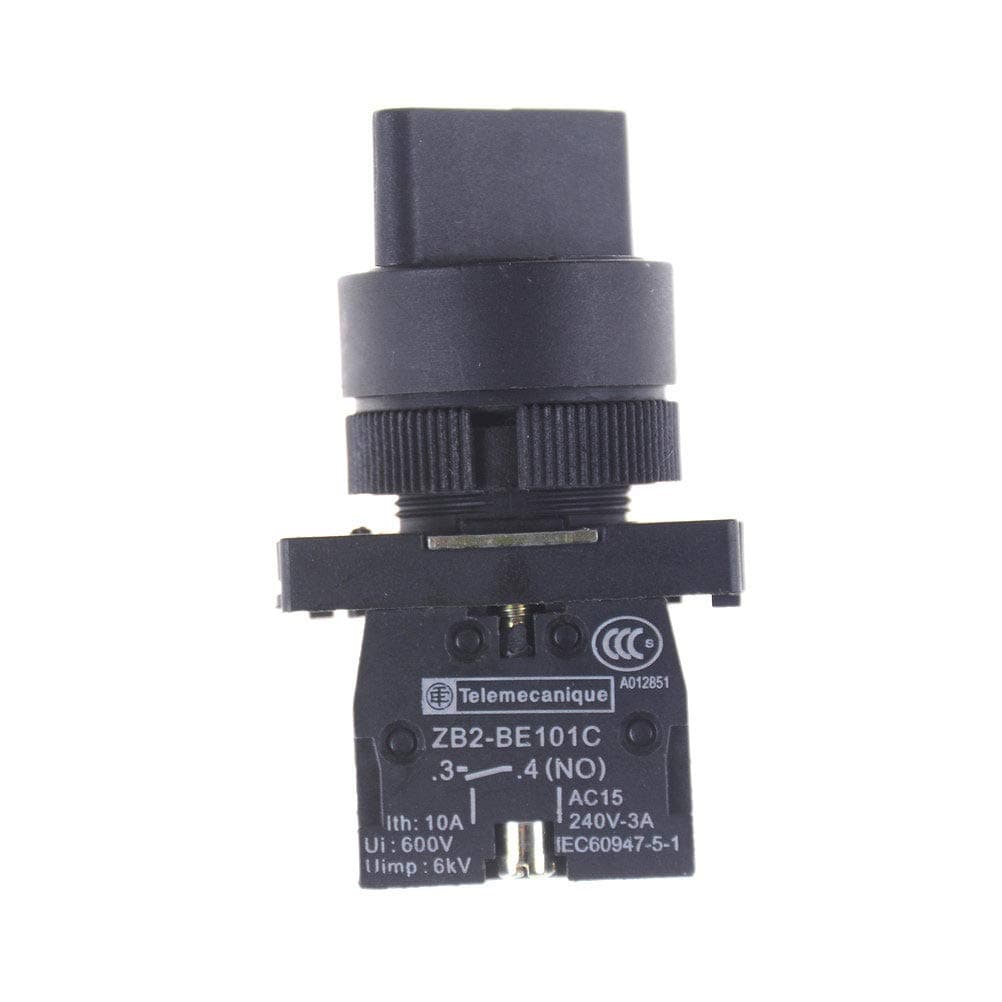 Newest 1pcs On/Off 2 Position Rotary Select Selector Switch 1 NO (Normal Open) 10A 600V AC XB2-ED21 Rotary Switches