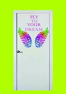 Kaushiki collection Beautiful Door Wall Stickers (Desg - 0012)