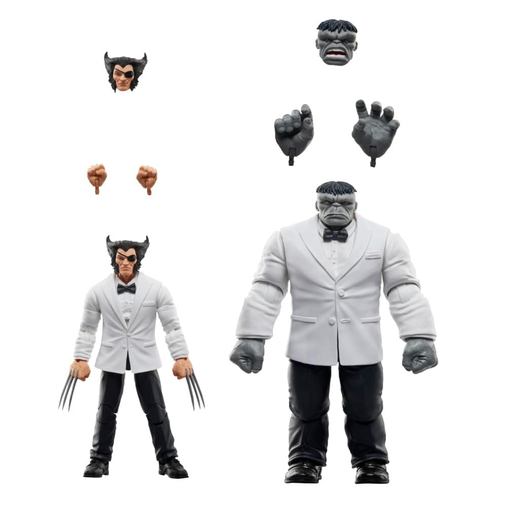 Legends Series Patch and Joe Fixit, Wolverine Action Figures