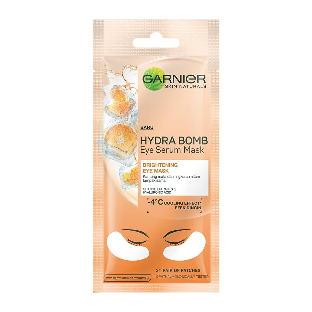 Hydra Bomb Eye Serum Mask, Orange