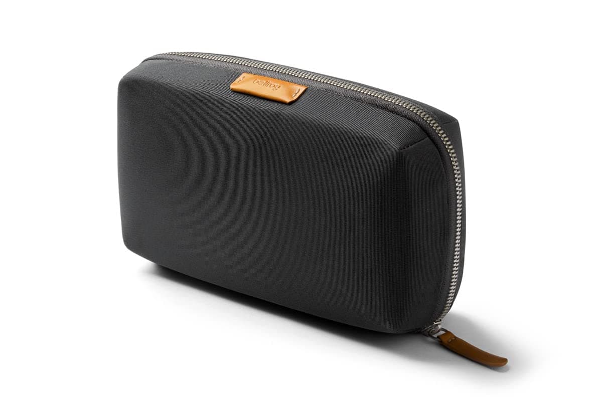 Bellroy Tech Kit, Zipper Pouch for Electronic Accessories (Mobile Battery, Charger, Cable, Earphones), Slate