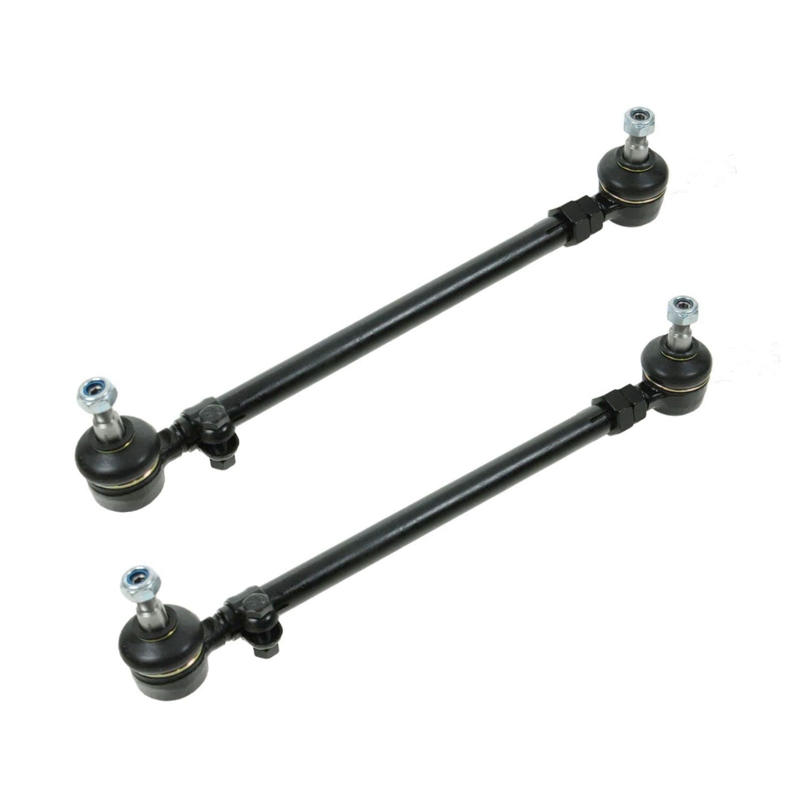 Front Inner and Outer Tie Rod Set Compatible with 1977-1983 Mercedes-Benz 240D 1978-1981 280CE 1977-1981 280E 1978-1985 300CD 1977-1985 300D 1980-1985 300TD 1977-1979 450SEL