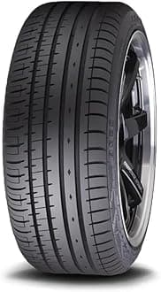 Accelera Phi-R All-Season Passenger Car Performance Radial Tire-175/50R15 175/50/15 175/50-15 75H Load Range SL 4-Ply BSW Black Side Wall UTQG 400AA