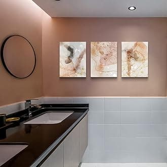 MHARTK66 Boho Wall Decor - Canvas Wall Art for Living Room, Bedroom, Bathroom & Office - Abstract Prints