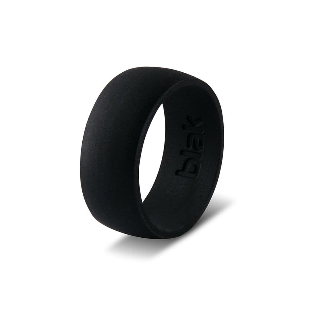 Blak Premium Silicone Wedding Ring for Men - Unique Low Profile Design