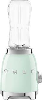 PBF01PGUK Retro 50’s Style Personal Blender, 2 x Bottles-To-Go, 2 Speed Settings, 600ml, 300W, Pastel Green