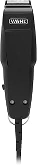 Wahl Corded Trimmer, Self-Sharpening Precision Blades, Chrome plated Blades, Adjustable Lever, for Men (Black)