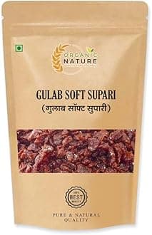 ORGANIC NATURE Soft Gulab Supari 900 gms| Mouth Freshener Sweet Rose supari