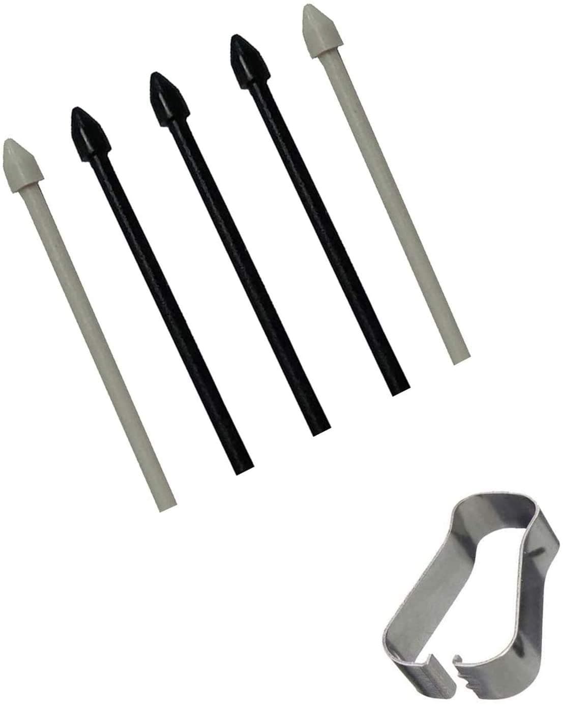 Tab S6 Lite Touch Stylus S Pen Replacement Tips/Nibs for Samsung Galaxy Tab S6 Lite 10.4" SM-P610 SM-P615 2020",with Removal Tweezer (​​​​​P610-Tips/Black)