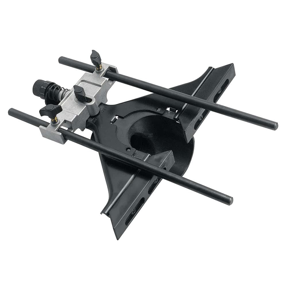 Universal Router Edge Guide with Dust Collection, Fine Adjustment, Vacuum Adaptor (DW6913)