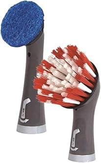 Reveal Power Scrubber Attachable Scouring & XL Brush Head, for Cordless Electric Battery Powered Scrub Brush, Ideal for Kitchen/Stovetop/Dish/Silverware/Utensils/Appliances