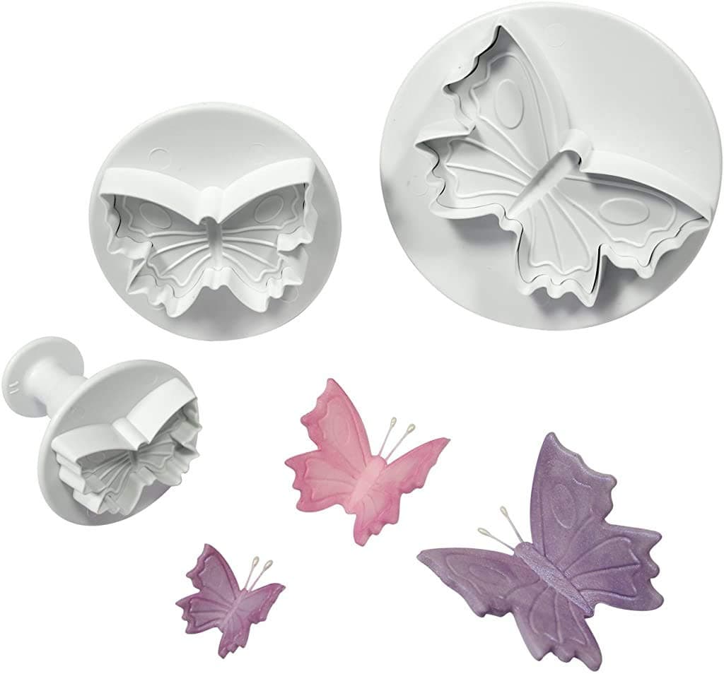 Pme Plunger Cutters, Butterfly, 3-Pack
