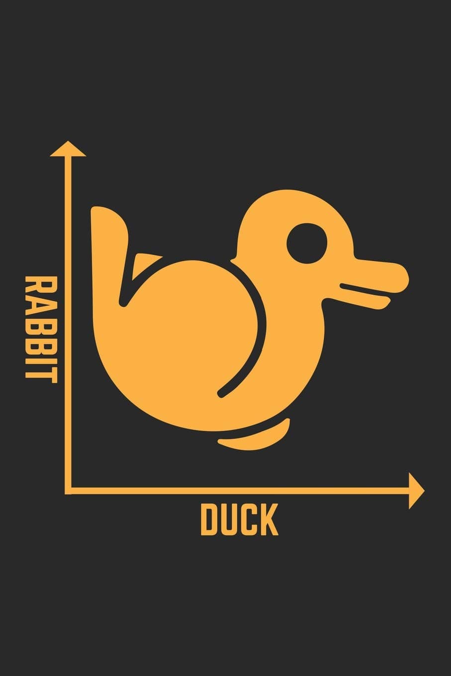 Rabbit Duck: Great Rabbit Duck math pun quote Notebook / Journal / Diary. Great for math fans, mathematical graphs specialists, teachers, students and ... for the greatest math joke fan in your life!