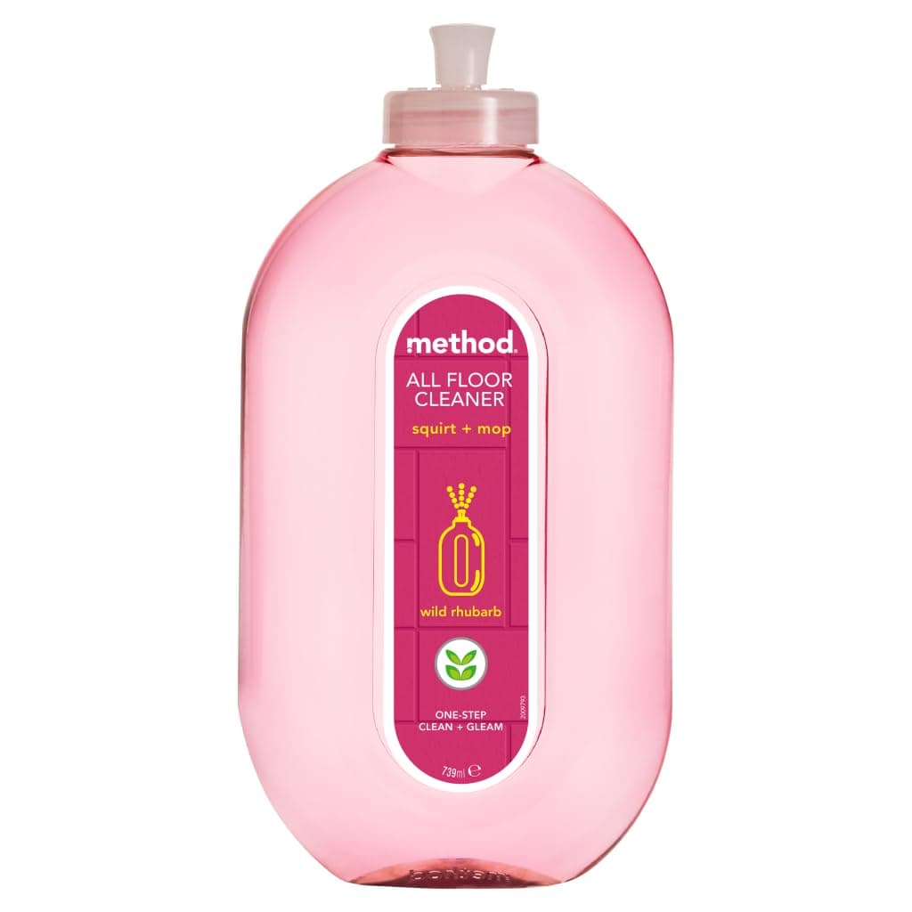 Method Floor Cleaner, Wild Rhubarb, 739 ml