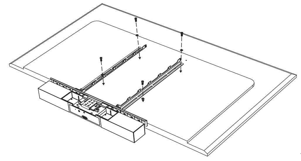 Polycom POLY Studio Display Mounting Kit holds the STUDIO above or below a monitor (fit to VESA mounting patterns from 100mm x 100mm to