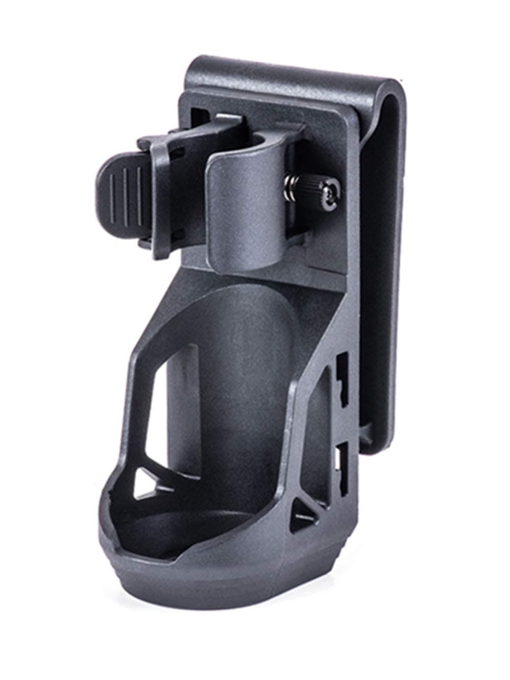 Nextorch V5 Tactical Flashlight Holster with Lever Side Lock System Only for 1"-1.25" Diameter Flashlight (Holster Head Diameter 0.78"-1.18" Bottom Diameter 1.18") (V5)