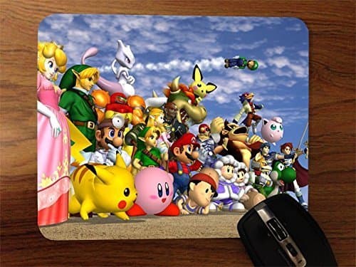 Super Smash Brothers Desktop Mouse Pad