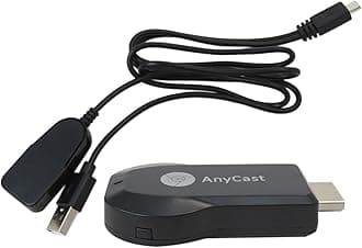 4K WiFi HDMI for Anycast Miracast Airplay TV Wireless Display DLNA Dongle Adapter Support for Video Format AVI/DIVX/MKV/TS/DAT/MPG/MPRG/MOV / MP4 / RM/RMVB/WMV