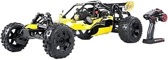 1/5 Scale Large High Speed RC Cars for Adults,Gasoline RC Trucks W/ 29cc Gasoline 2t Engin, Remote Control Car, All Terrain Offroad Monster Truck for Adult