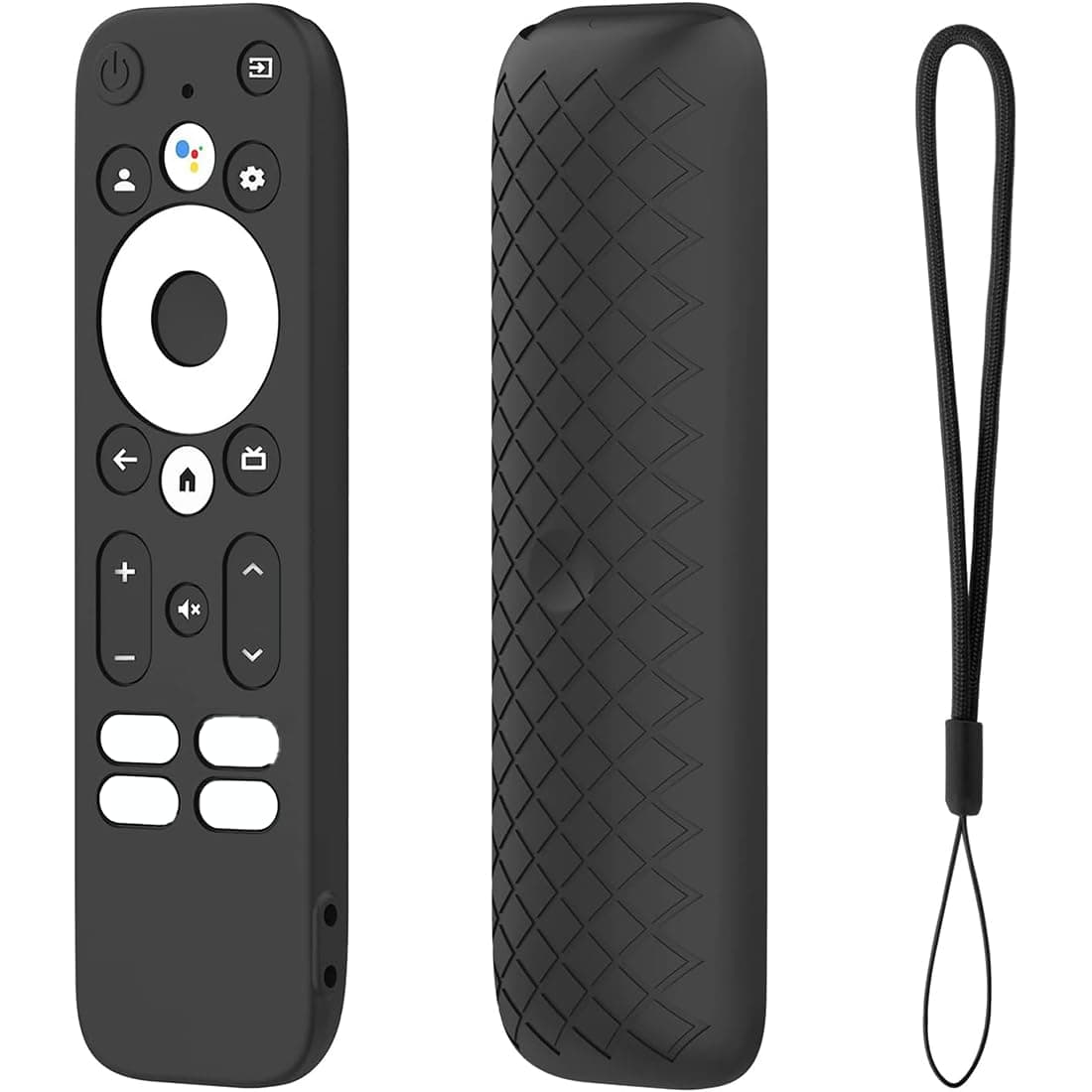 USTIYA Remote Case for Mecool KD3 Android TV/Onn. Android TV 2K FHD Streaming Stick Protective Cover Silicone (Black)