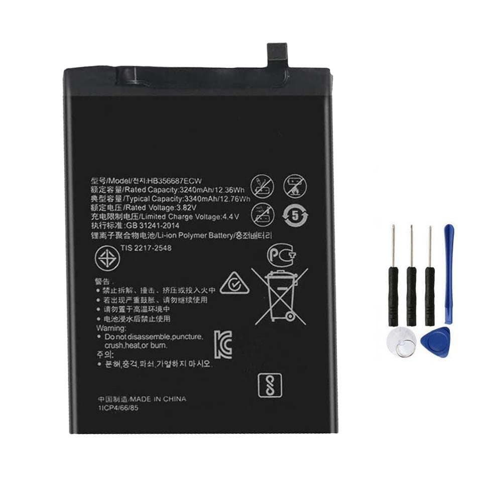 Replacement Battery Compatible with Huawei P30 Lite MAR-LX3A MAR-LX1A MAR-LX2 MAR-LX2J HB356687ECW