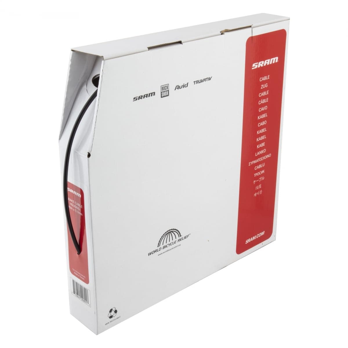 Sram Pitstop Brake Outer Cover (Diameter 5 mm, 30 m Roll, Black)