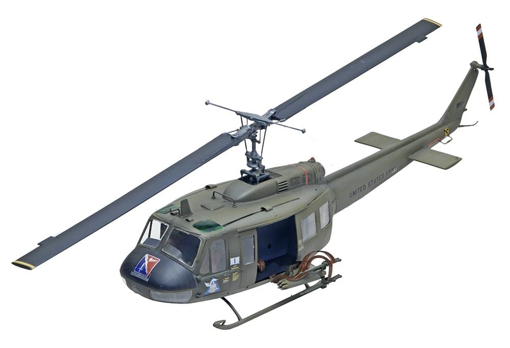 Monogram 1:48 Scale "UH-1D Huey Gunship" Plastic Model Kit