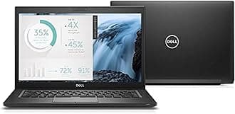 Dell (Refurbished) Latitude 7480 Light Weight Business Laptop, Core i5-7300U CPU, 8GB DDR4 RAM, 256GB SSD M.2 HDD, 14 inch Display, Windows 10 Pro