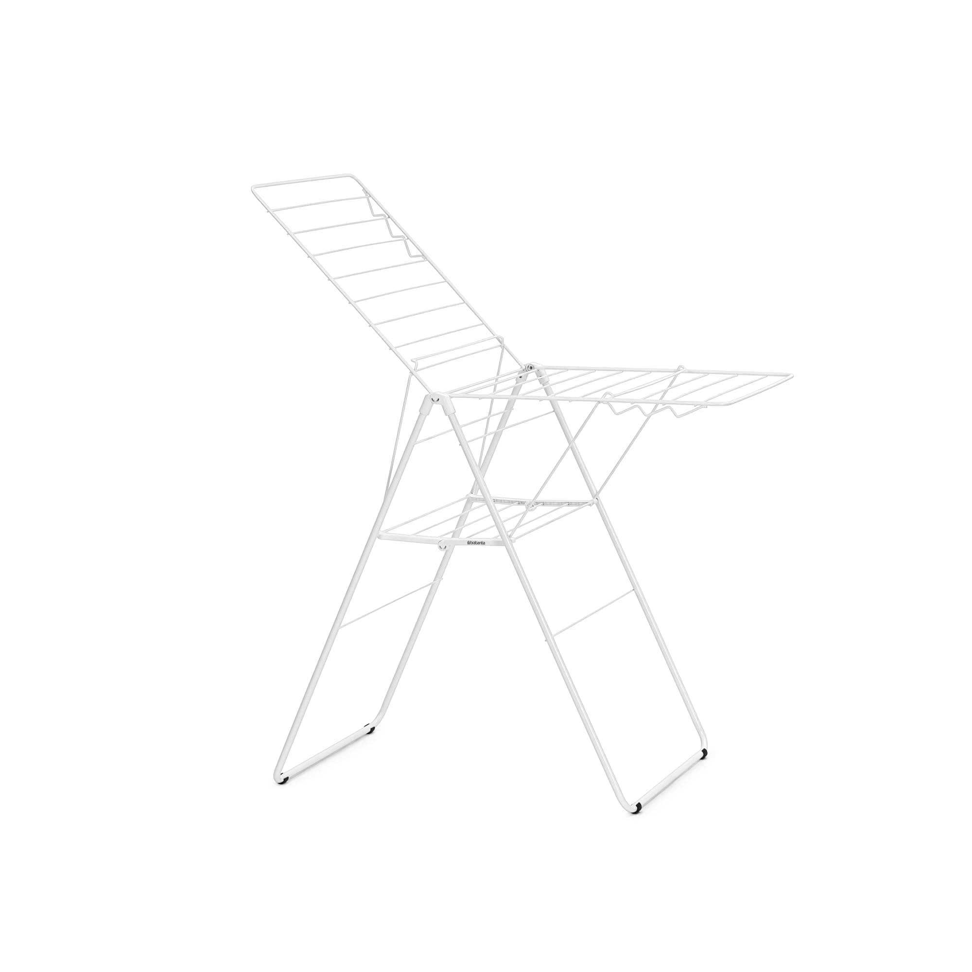 – HangOn Laundry Drying Rack (20m / Fresh White) Compact, Foldaway, Adjustable Indoor Stainless Steel Clothes Horse