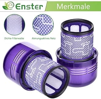 3 Pack Replacement Filter for Absolute V11 Animal V11 Torque Drive V15 Detect SV14 Cordless Vacuum Filter Replace Part # 970013-02 & 97001302