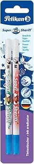Pelikan Super Sheriff 258 M/2/B Multi Tip Ink Eradicator, Pack Of 2