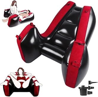 Sex Sofa Inflatable Sex Furniture with Electirc Inflator BDSM Bondage Sex Chair for G Spot Position Pillow Cushion Sex Toys Adult Games for Couples Women Men