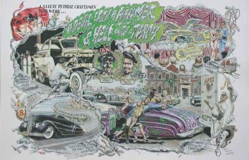 Robert Williams Devil With A Hammer, Hell With A Torch Lithograph
