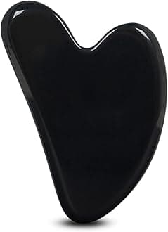 Plum Beauty Obsidian Sculpting Gua Sha Stone