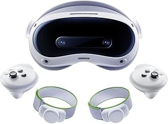 PICO 4 Ultra 256 GB - VR and Mixed Reality Headset: Motion Trackers and Premier League Player Season Pass Included