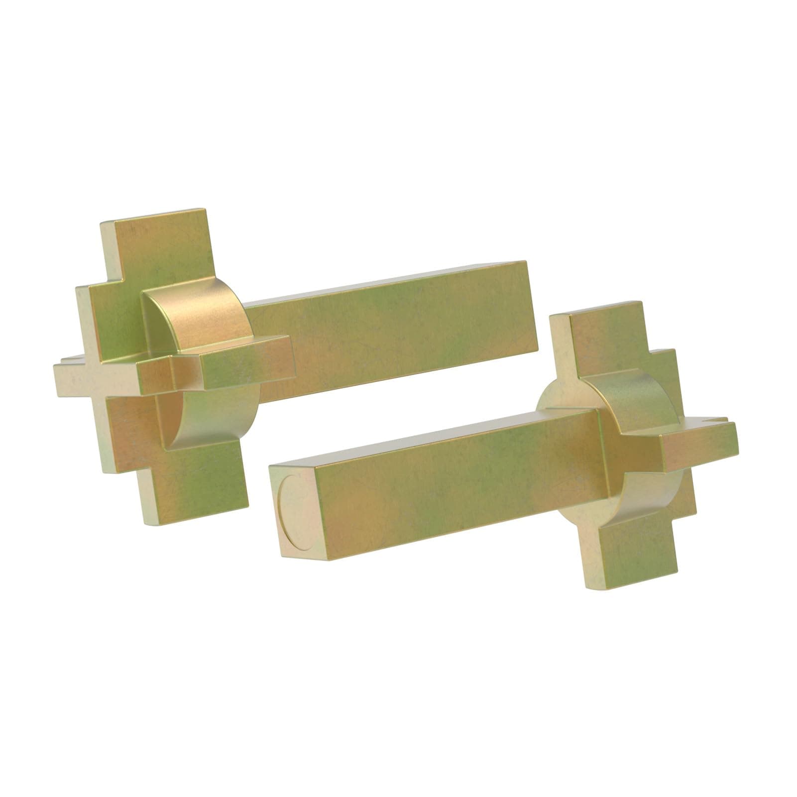 Replacement Andersen Hinged Door Lock Actuator 2579542 Compatible with Andersen Patio Door Lock Parts, Lock Actuator Cross-Shaped for Andersen 400 Series Frenchwood Hinged Patio Doors- 2Pack