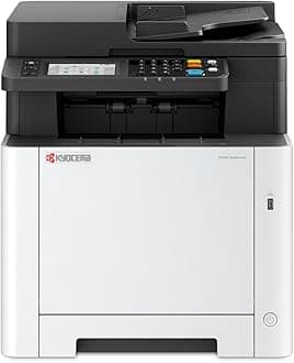 ECOSYS MA2600cwfx All-in-One Color Laser Printer (Print/Copy/Scan/Fax), 27 ppm, 1200 dpi, Wi-Fi Direct, 1GB Memory, 4.3 inch Color Touch Screen Control Panel