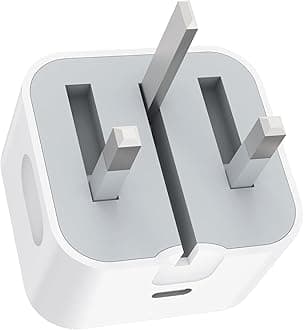 SPEPY 35W USB C for Apple Plug,PD Phone Charging Plug UK for iPhone 15/15 Pro Max/15 Plus/14 Plus/14 Pro Max/13 Mini/12/11/X/SE/Air Pods/Pad Plug for Samsung Type C Fast Power Block Wall Socket UK