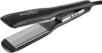 Ikonic Professional Pro Shine Hair Straightener, Black