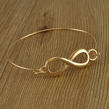Simple Thin 8-shaped Bangle