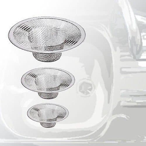 4 Pcs Mesh Strainer Drain Kitchen Bathtub Laundry Sink Mesh Strainer Drain Stainless Steel 3 Size