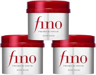 TSUBAKI PremiumTouch Fino Hair Mask Hair Treatment 230g/ 8.11 OZ (Pack of 3)