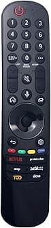 MR23GA AKB76043107 Magic Voice Remote Control Replacement for LG Smart TV, RM-AKB76043107-LG121