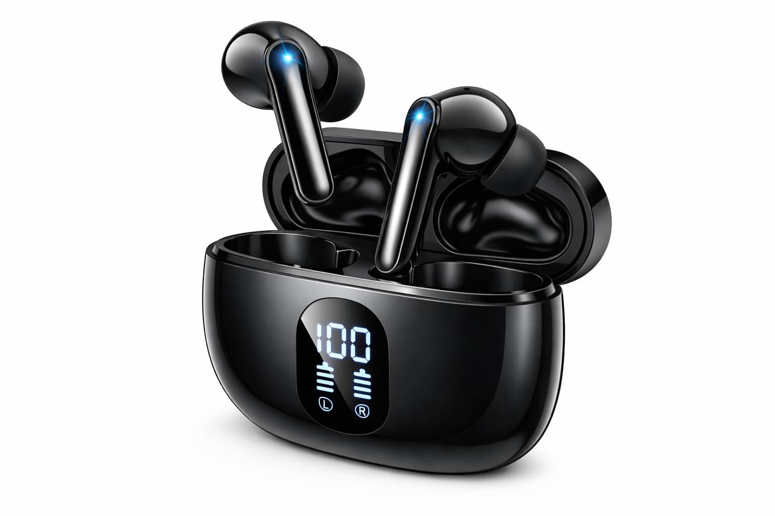 ZZU Wireless Earbuds Bluetooth 5.3 Ear Buds